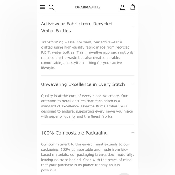 Dharma Bums Airbrush Lite Balance 7/8 Legging, Charcoal, Size 12, Like New! - Picture 3 of 9